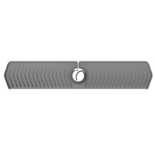 Tapis de Robinet D'Évier de Cuisine, Protection et Tapis D'Égouttage en Silicone de 76 cm, Pliable, Garde les Comptoirs au Sec