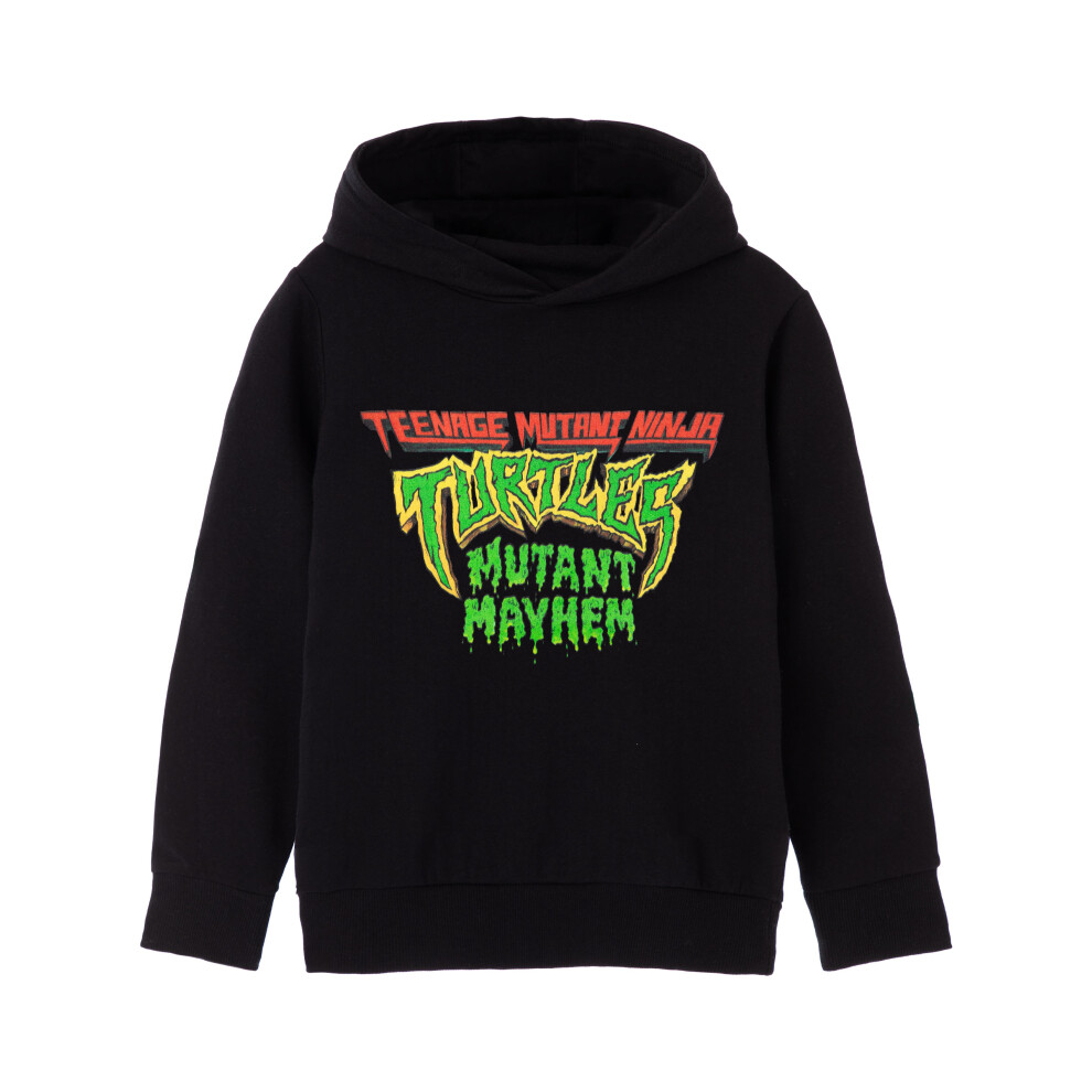 Teenage Mutant Ninja Turtles (11-12 Years) Hoodie (Boys ) Black