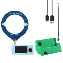 SI4732 Radio Receiver Kit 10KHz-180MHz 1.9inch Display SI4732 Radio Shortwave Radio FM/AM/LSB/USB+Antenna+Stand