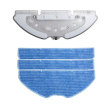 4PCS Mop Cloth Holder and Mop Cloth for 360 S8 / Tapo RV30 /Tapo RV10 Robot Vacuum Cleaner Accessories
