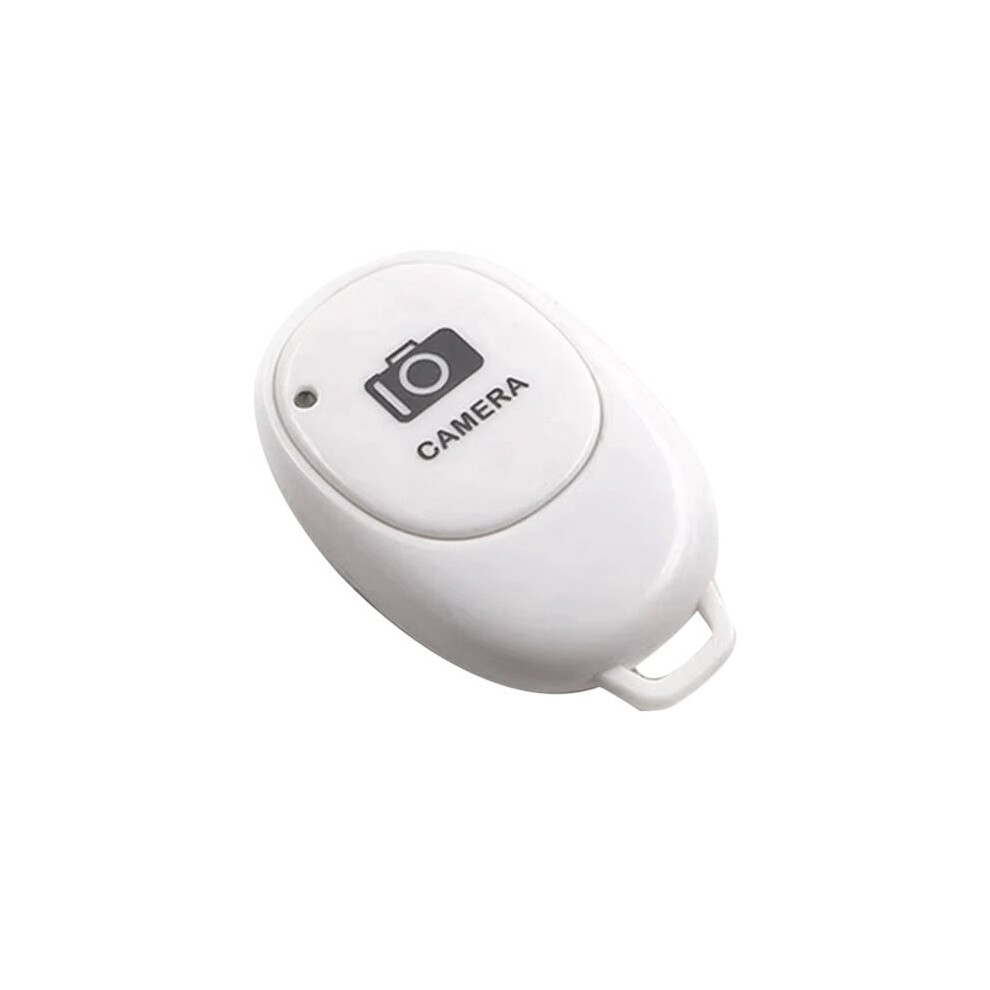 Wireless Camera Shutter Remote Control Selfie Clicker For Android & Ios Phones Selfie Accessory For Photos Videos White 4713187209697