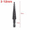 Hexagonal Shank Straight  Black Step Drill Bit 4-12mm,4-20mm,4-32mm,3-12mm Reaming Step Drill Tower Drill Tool 6