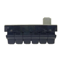NC3T-13D734-AB Car Auxiliary Button Upfitter Aux Rocker Switches 6 Button Auxiliary Module for F250 Super Duty 2022