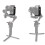 Camera L-Shape Bracket Vertical Video Shooting for  Ronin RSC2 RS2 RS3  3mini  3pro Handheld Gimbal Stabilizers 4