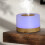 700ML Aromatherapy Diffuser with Remote Control Colorful Lights for Bedroom Office Essential Oil Diffuser EU Plug 3