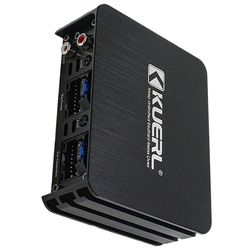 Kuerl Class AB 6 Channel Car DSP Amplifier RMS 4x60W Automotive Audio ...