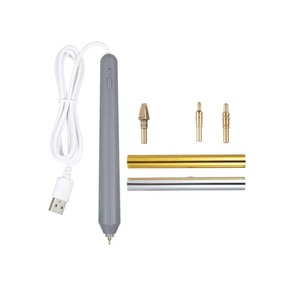 Stamping Pen Hot Heated Foil Pens Set Usb Heat Foil Pen For Scrapbooking Tool Kits Hot Foil Roll Drawing Pen 4712452242629