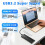 New Flip M2 Solid State Drive Box NVME Dual Protocol  Notebook SSD Mobile Hard Drive Box Type-C 3