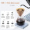 USB Digital Rechargeable Coffee Scale with Timer LED Screen Espresso 0.1gHigh Accuracy Measuring Kitchen Scale 4