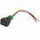 12V 4 Pole Push Button Switch with LED Harness 14