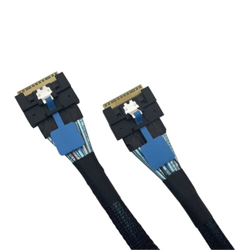 75cm SlimSAS4.0 Riser Cable for Discrete GPU  Card Converter Riser Cables Accessories 1