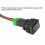 12V 4 Pole Push Button Switch with LED Harness 8