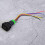 12V 4 Pole Push Button Switch with LED Harness 3