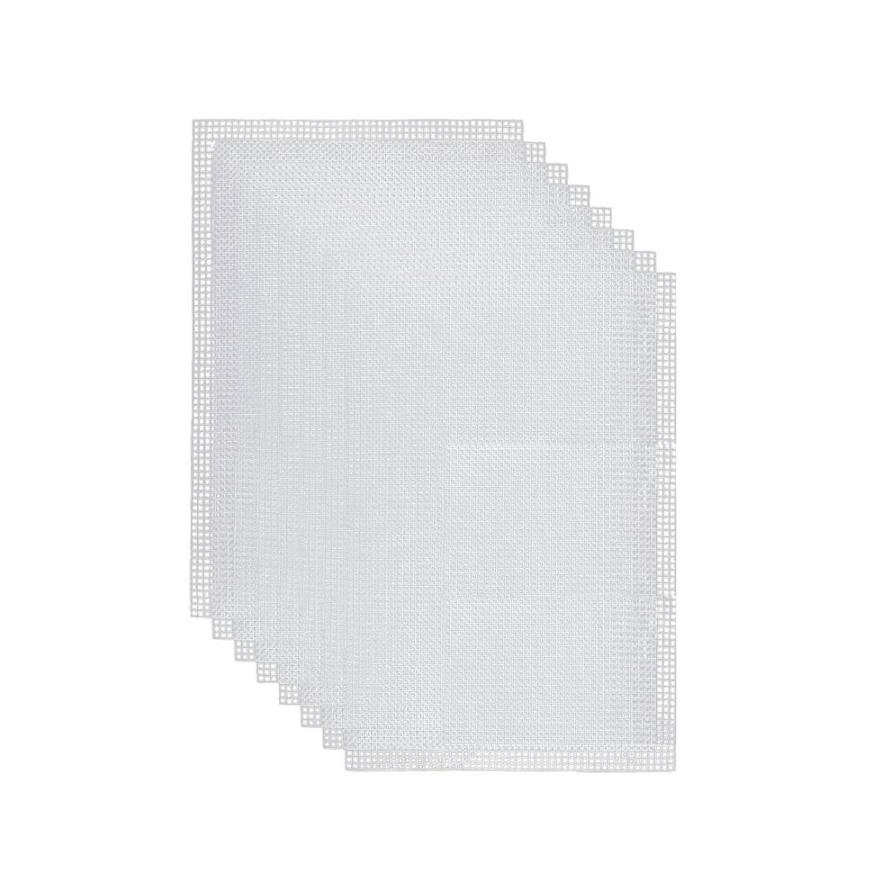 Mesh Canvas Sheets For Embroidery, Fursuit Eye Mesh, White Needlepoint Mesh Canvas For Crafts Diy, Knit Crochet Projects 6033949157218