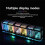 Digital LED Alarm Clock Kit Large Font 6-Digit Electronic Clock Bulk Music Spectrum Module DIY Featuring Voice 4