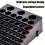 85 Hole Tool Bit Holder Storage Box, Mandrel Drill Bench Tool Holes Screwdriver Bit Holder Drill  Storage Case,Black 2
