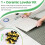 45PCS Ceramic Leveler Kit Floor Tile Leveling System Clips Spacers for Tile Laying Wall Fixing Construction Tools 2