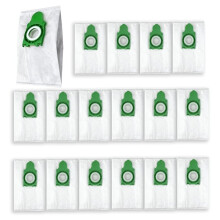 16er-Packung 8300ER Staubsaugerbeutel für SEBO Airbelt E-Serie (E1, E2, E3) Kanisterstaubsauger, 8300AM Filterbeutel