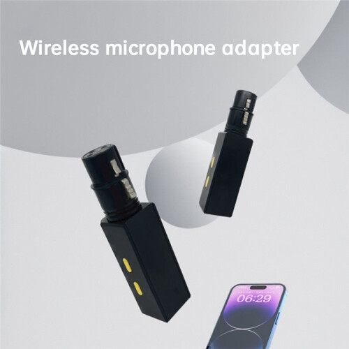 Convertitori di Sistema per Microfoni Cablati Ricaricabili In Microfoni Wireless, Inclusi Trasmettitori e Ricevitori per Microfoni Dinamici Cablati 2