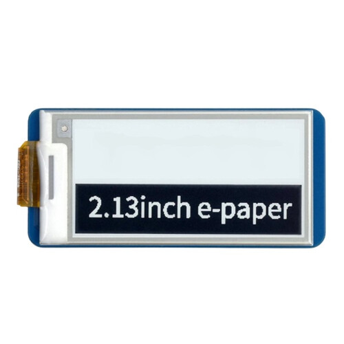 2.13inch EPaper Display for Raspberry Pi  E-Ink White/Black 250x122 Pixels SPI Communication Interface Screen 1