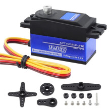 SPT4412LV Digital-Servo 1:10 Fernsteuerung Drift SPT4412LV 12KG Digital-Servo Großes Torsionsmetallgetriebe für Wohnmobile
