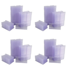 280 StüCk 8X4,2cm Durchsichtige Kunststoff Etiketten Halter für Draht Regal Einzelhandel Preis Etiketten Korb Etiketten Clip auf Etiketten für
