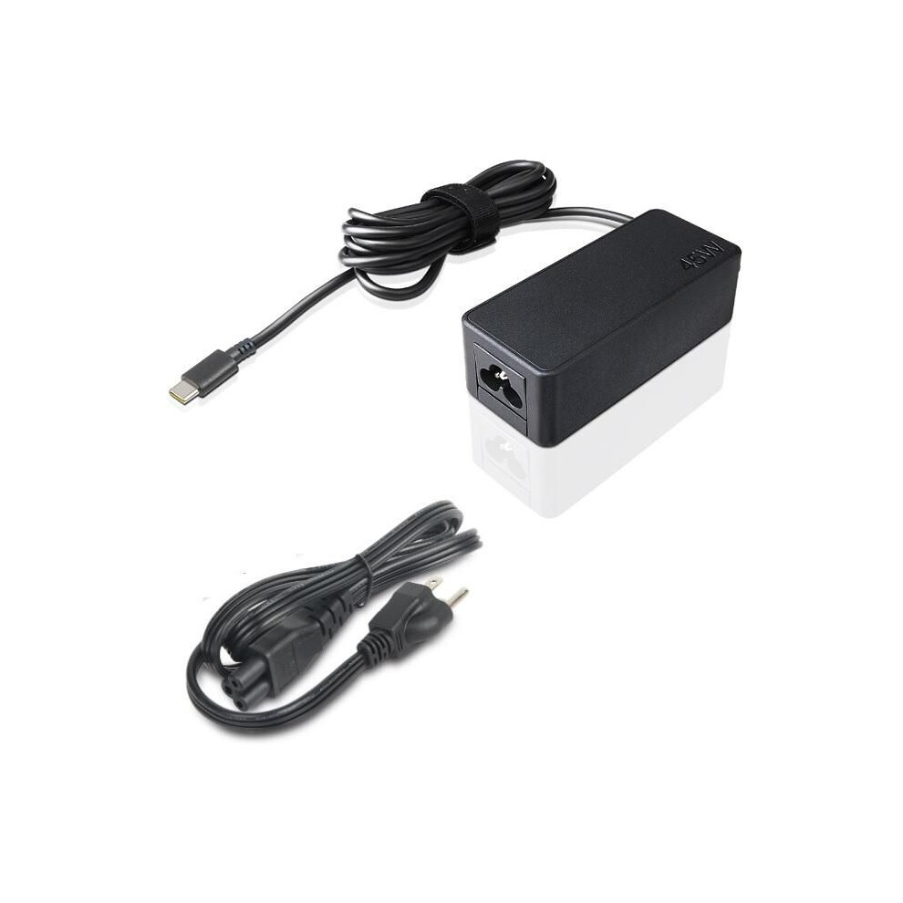 Lenovo Usb-C Power Adapter 45W Output 20V Voltage 2.25A Current Compatible With Laptops And Usb-C Devices.