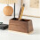 Portapenne In Legno - Elegante Organizer da Scrivania per Ufficio e Casa 6