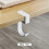 10 Shaped Table  Hook Student Desk Side Hanging Bag Removable Office Handbag Holders Table Hooks White 5