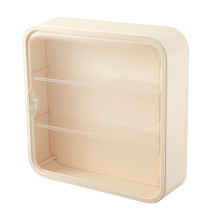 Vitrine pour Figurines, Boîte de Rangement Transparente pour Poupées, Présentoir Mural pour Objets de Collection, avec Porte Magnétique pour