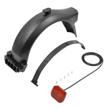 Hinteres Schutzblech-Rücklicht-Set für F30D F40D E-Scooter Hinterer Kotflügel Bremsleuchte Elektroroller-Ersatzteile