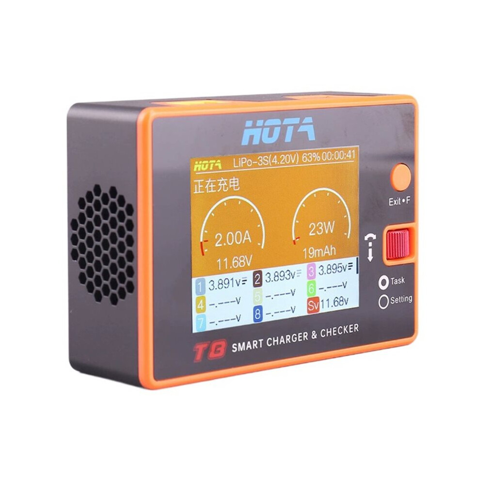 Hota T8 Balance Charger 1-8S Lithium Battery Fpv Drone 22A Current 650W 6031093239194
