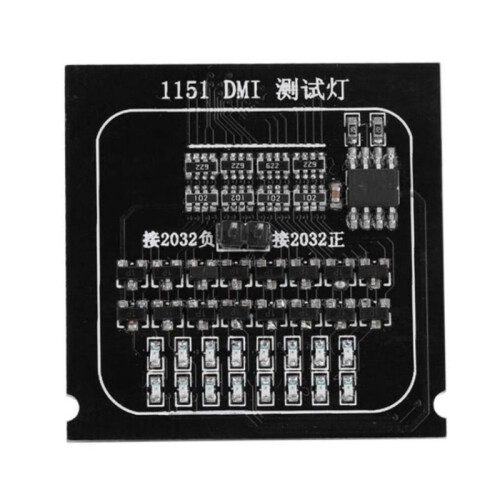 LGA1151 Socket Tester 1151 CPU Socket Tester Dummy Load Fake Load with LED Indicator