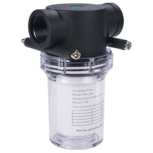 PFA150-E 1/2 Weibliches Gewinde Filterpatrone Kunststoff Vakuumfilterbecher Hoher Negativer Druck Negativer PFA-150