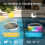2 Pack Solar Powered Floating Pool Lights , Pool Lights That Float with Remote Control for Inground/Above Ground Pool 9