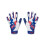 Under Armour Under Armour Herr Clean Up Kultur Basebollhandskar, (400) Royal/Vit/Röd, Medium 1