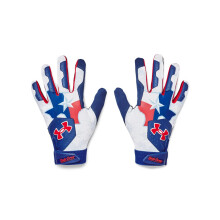Under Armour Herrar Clean Up Culture Basebollhandskar, (400) Royal/Vit/Röd, XX-Stor