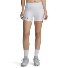 Shorts Ă sliders Utility Softball Femme Under Armour, (100) Blanc / Noir, Medium