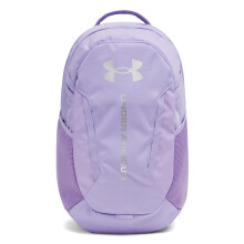 Sac à dos Unisexe Under Armour Hustle 6.0, (538) Transparent/Transparent/Argent Métallique, Taille Unique