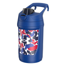Under Armour 32 oz Insulated Water Bottles - Sports Water Jug with Fence Hook, Leak Resistant for Baseball, Football & More, 32 oz Insulated, Royal Hy