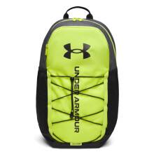Under Armour Unisex Hustle Sport 6.0 Backpack, (394) Green Citrine/Black/Black, One Size Fits Most