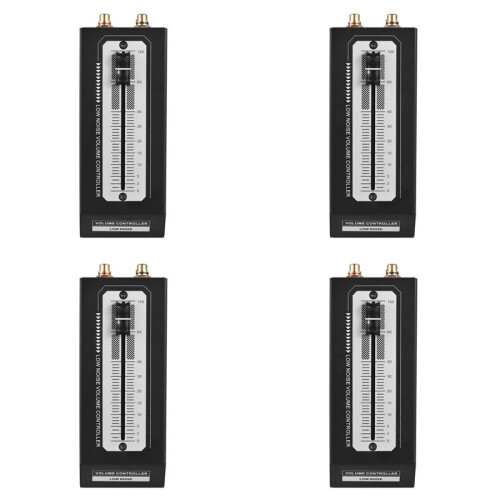 4X Passive Volume Controller Passive Preamp Active Speaker Volume Adjustment Controller Professional Audio Equipment