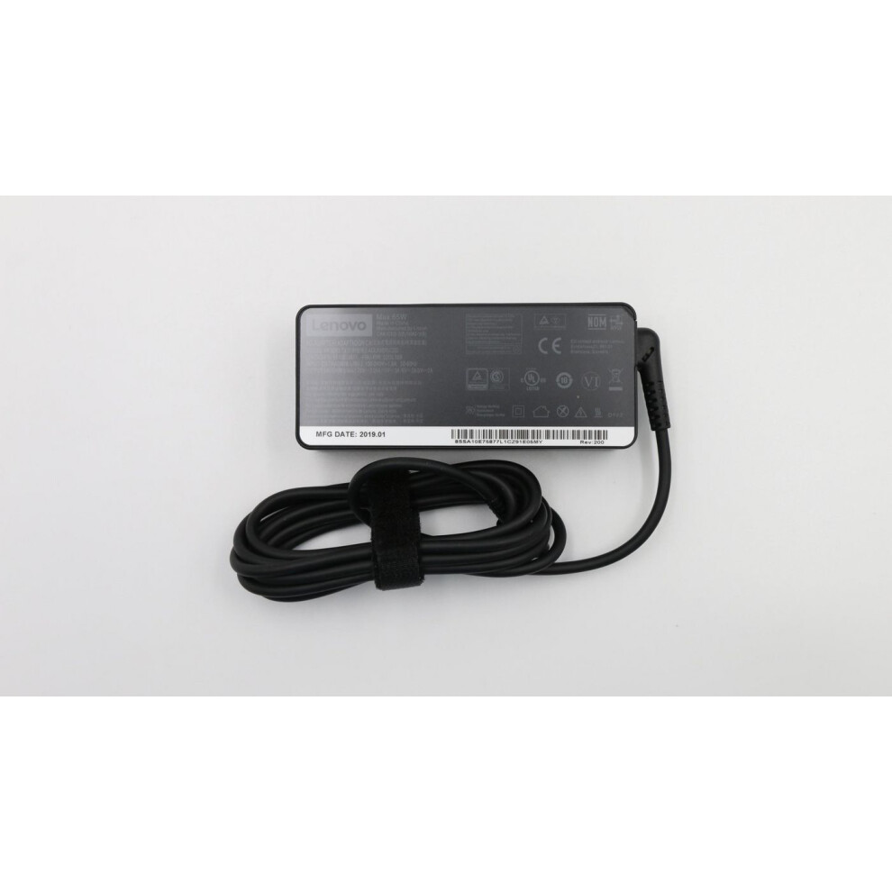 Lenovo Laptop Adapter With 65W Power Output Supports Multiple Voltages (20V 15V 9V 5V) Dual-Port Design For Laptops.