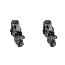 2X Steel Construction Front Wheels,Caster Wheel Kit Fit for  Rolling Tool Box for Packout Toolbox,200 Lbs