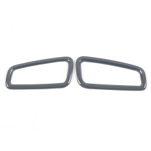 For 11Th Gen 2022 Stainless Steel Dashboard Air Outlet Vent Frame Cover Trim Sticker Accessories, Black