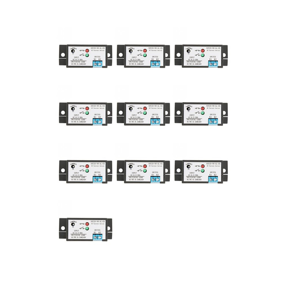 10X Current Sensing Normally Open Current Sensing Adjustable Ac Current Szc23-No-Al-Ch 4712177056341