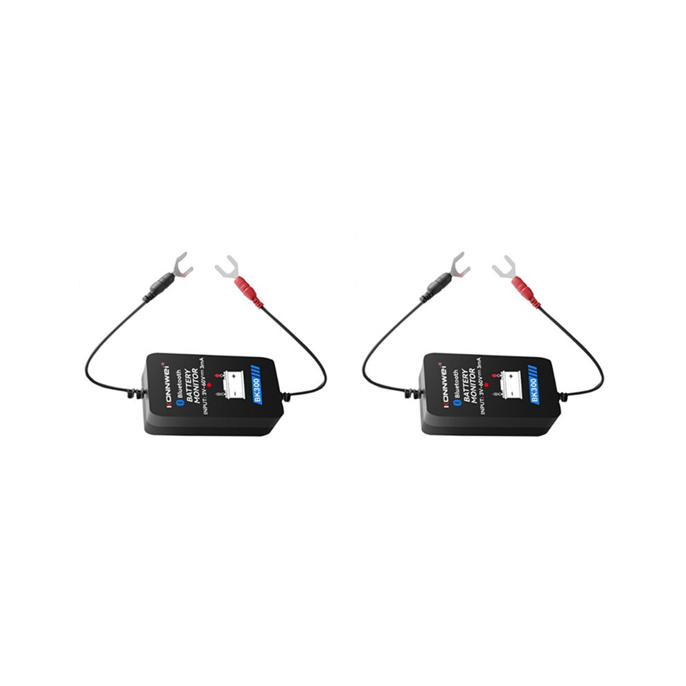 2X Konnwei Bk300 Car Battery Monitor 6V 12V 24V Battery Tester Battery Fault Detector For Car Rv Motorcycles 4712279367017