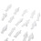 1000Pcs HO Scale 1:100 White Model People Unpainted Train Figures 5