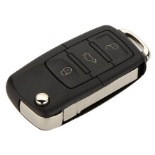 5X 3 Button Replacement Keyless Entry Remote Car Flip Key Shell Fob Case for Beetle