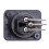60pcs Black XLR 3pin Female Jack Panel Mount Chassis PCB Socket Connector 6